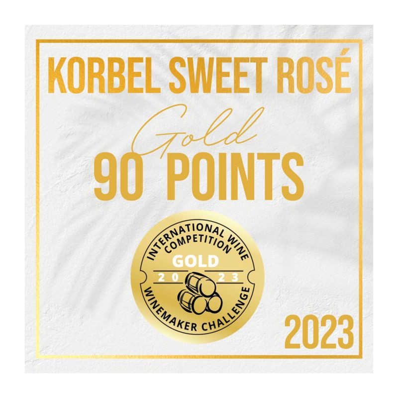 slide 9 of 11, Korbel Sweet Rosé Wine - 750ml Bottle, 750 ml