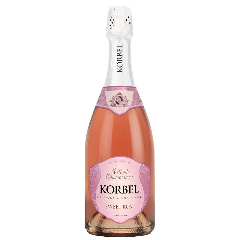 slide 1 of 10, Korbel Sweet Rosé Wine - 750ml Bottle, 750 ml