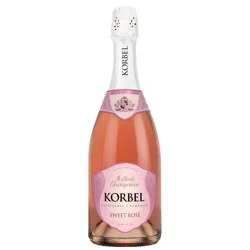Korbel Sweet Rosé Wine - 750ml Bottle