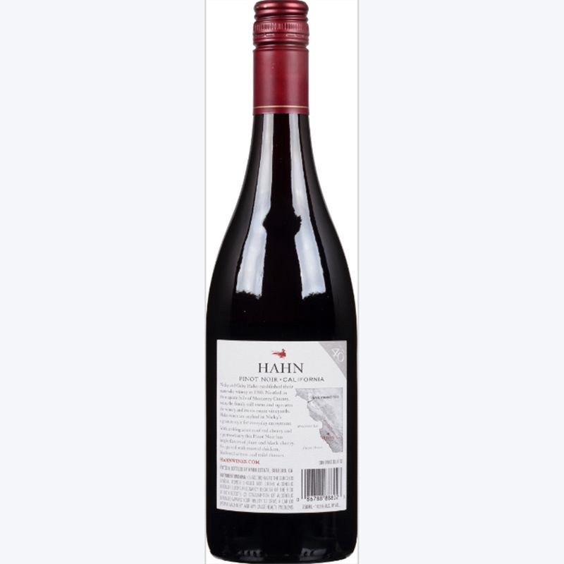 slide 7 of 10, Hahn Monterey Pinot Noir Red Wine - 750ml Bottle, 750 ml