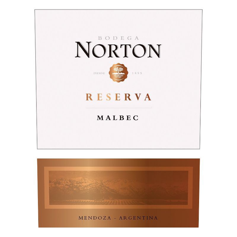 slide 2 of 7, Bodega Norton Norton Reserve Malbec Red Wine - 750ml Bottle, 750 ml