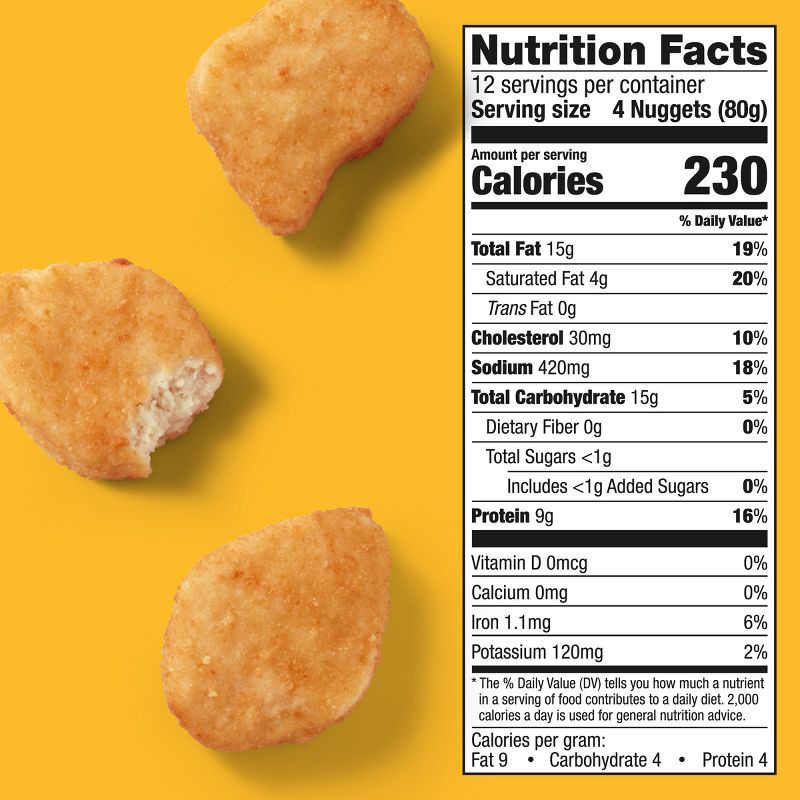 slide 9 of 14, Foster Farms Chicken Breast Nuggets - Frozen - 33.6oz, 33.6 oz