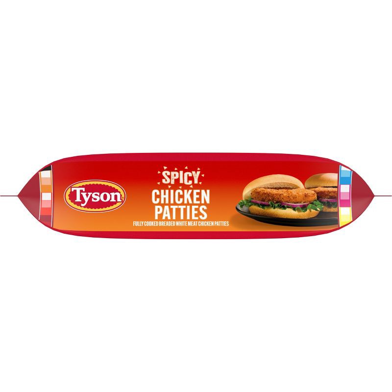 slide 12 of 12, Tyson Spicy Chicken Patties - Frozen - 23oz, 23 oz