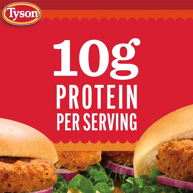 slide 4 of 7, Tyson Spicy Chicken Patties - Frozen - 23oz, 23 oz