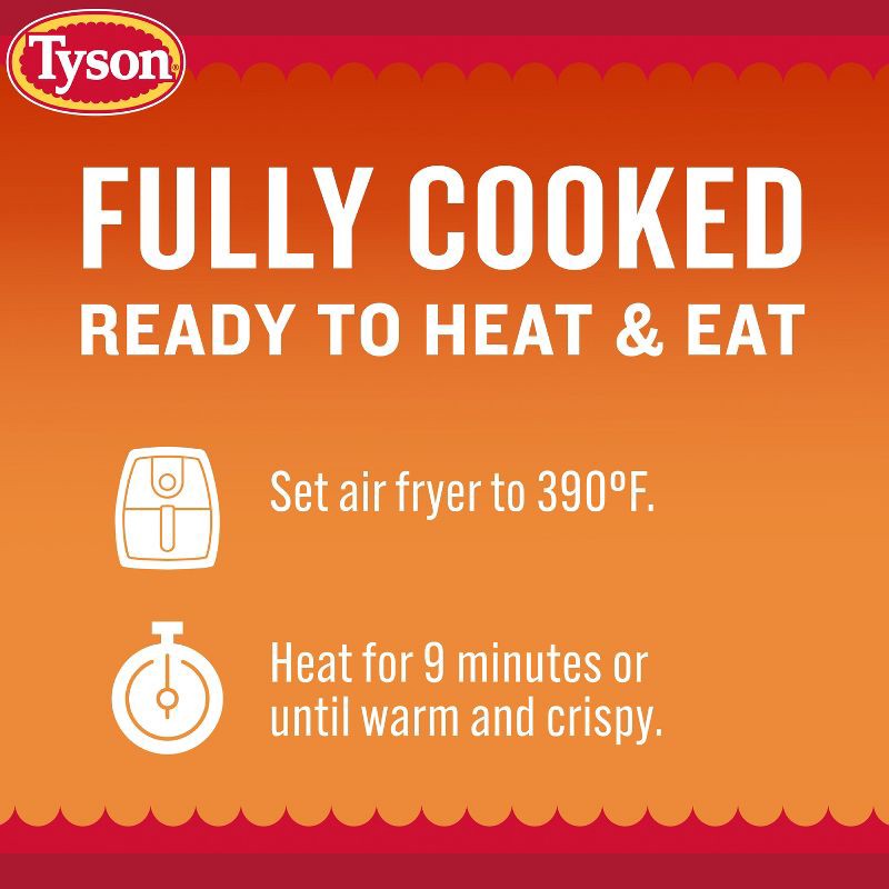 slide 6 of 12, Tyson Spicy Chicken Patties - Frozen - 23oz, 23 oz