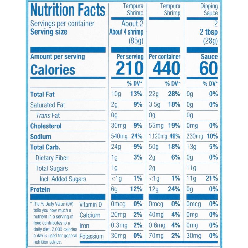 slide 8 of 8, Sea Pak SeaPak Tempura Shrimp in Crispy Coating - Frozen - 8.2oz, 8.2 oz