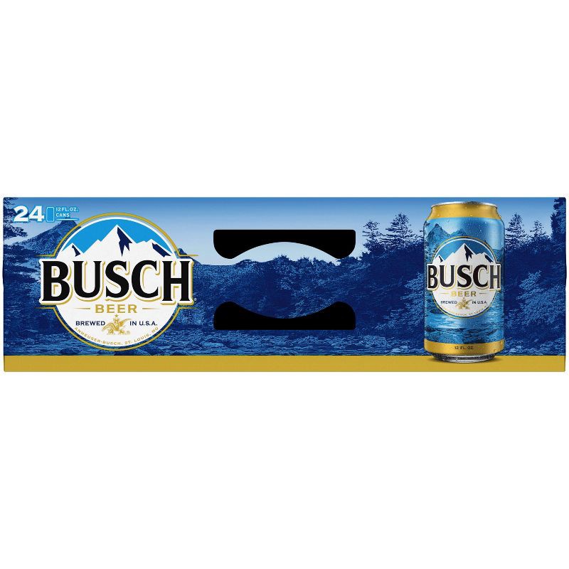 slide 6 of 11, Busch Beer - 24pk/12 fl oz Cans, 24 ct; 12 fl oz