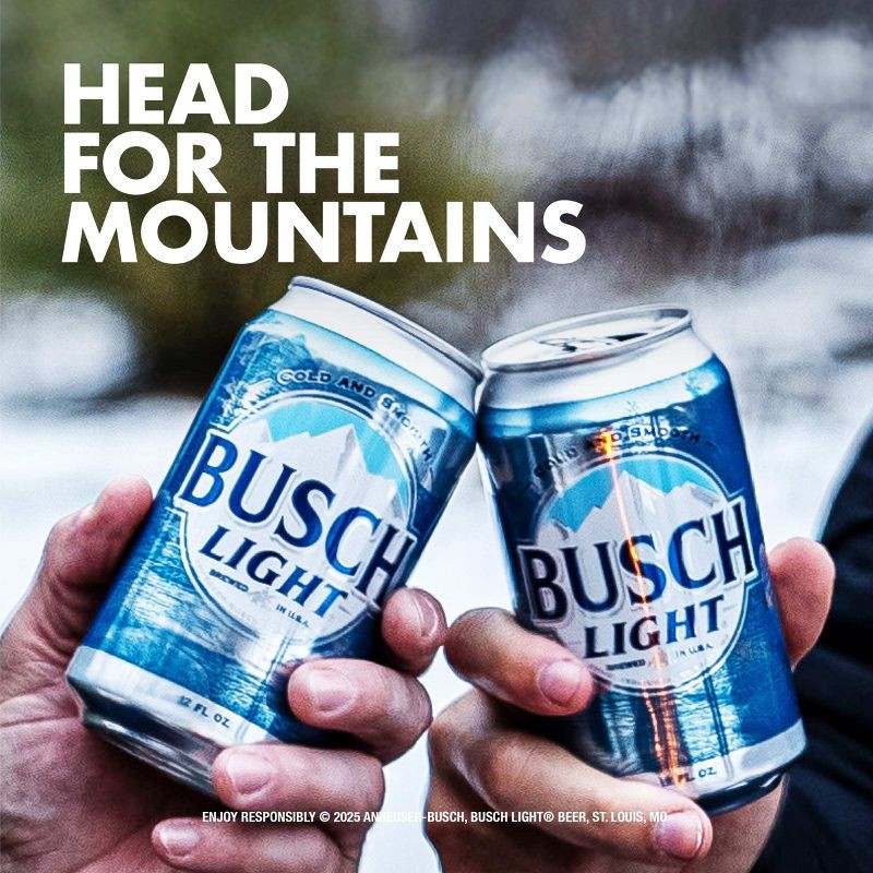 slide 4 of 7, Busch Light American Lager Beer - 24pk/12 fl oz Cans, 24 ct; 12 fl oz