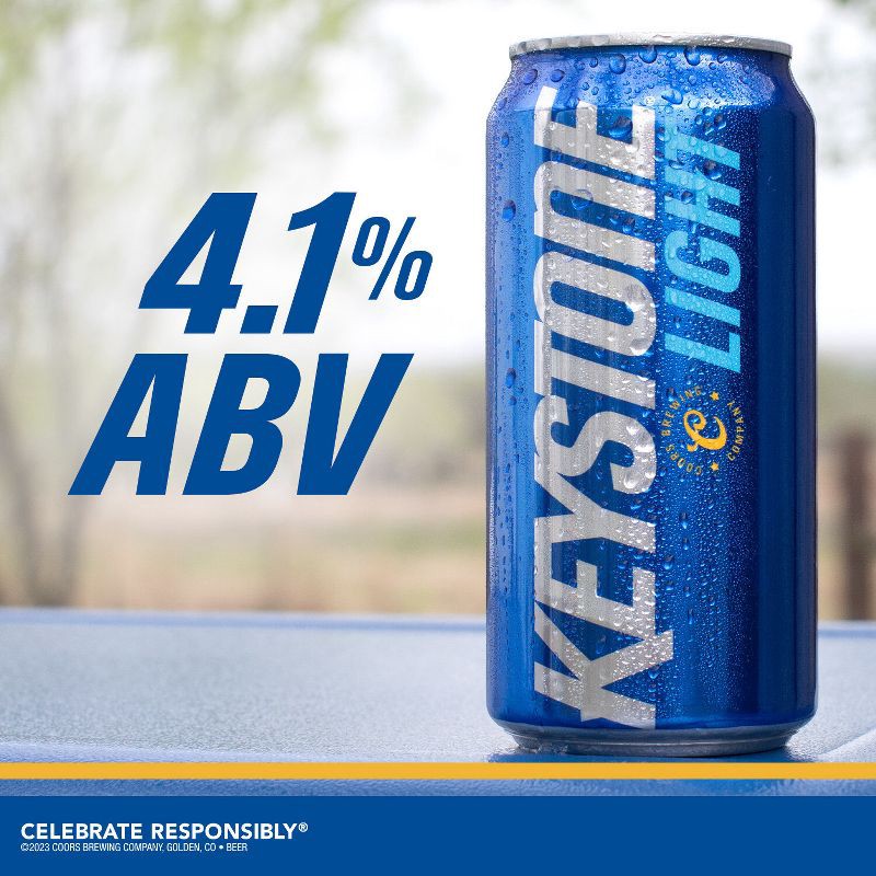 slide 2 of 8, Keystone Light Beer - 24pk/12 fl oz Cans, 24 ct; 12 fl oz