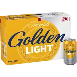 Michelob Golden Draft Michelob Golden Light Draft Beer - 24pk/12 fl oz Cans