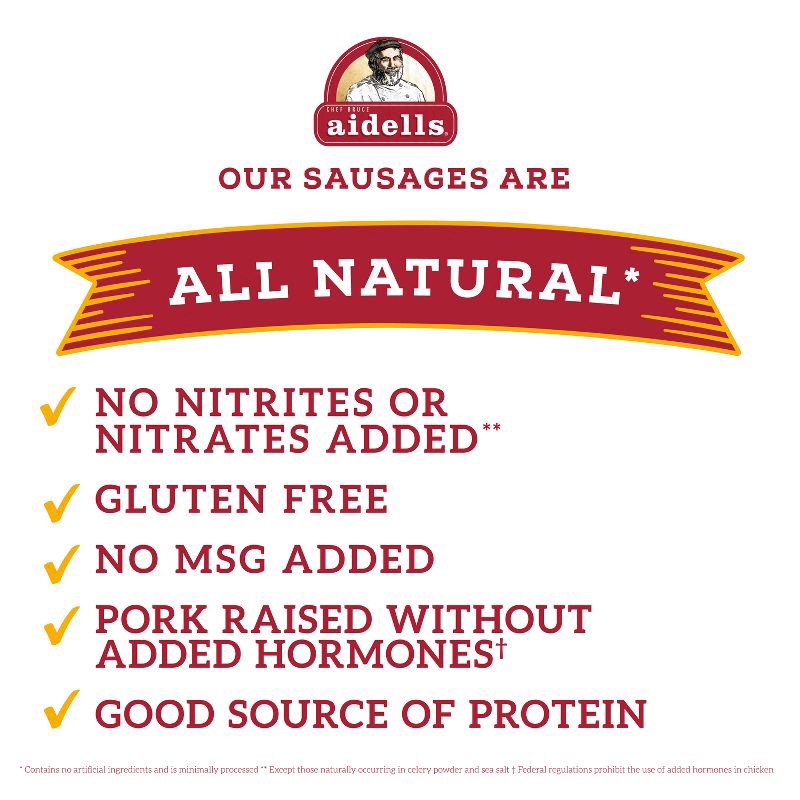 slide 3 of 4, Aidells Cajun Style Andouille Smoked Pork Sausage - 12oz/4ct, 4 ct; 12 oz