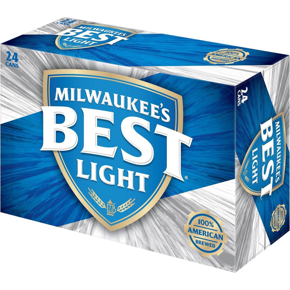 slide 3 of 4, Milwaukee's Best Light Beer, 24 ct; 12 fl oz