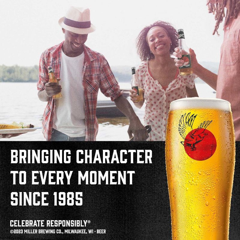 slide 3 of 9, Miller Genuine Draft Beer - 24pk/12 fl oz Bottles, 12 fl oz