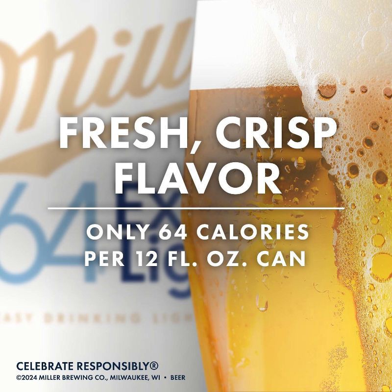 slide 4 of 14, Miller Extra Light Beer - 30pk/12 fl oz Cans, 30 ct, 12 fl oz