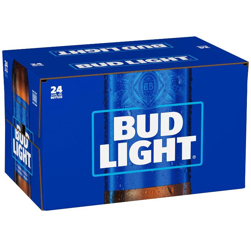 slide 2 of 13, Bud Light Beer - 24pk/12 fl oz Bottles, 24 ct; 12 fl oz