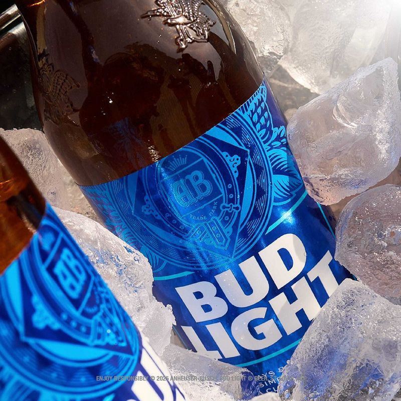 slide 6 of 8, Bud Light American Lager Beer - 24pk/12 fl oz Bottles, 24 ct; 12 fl oz