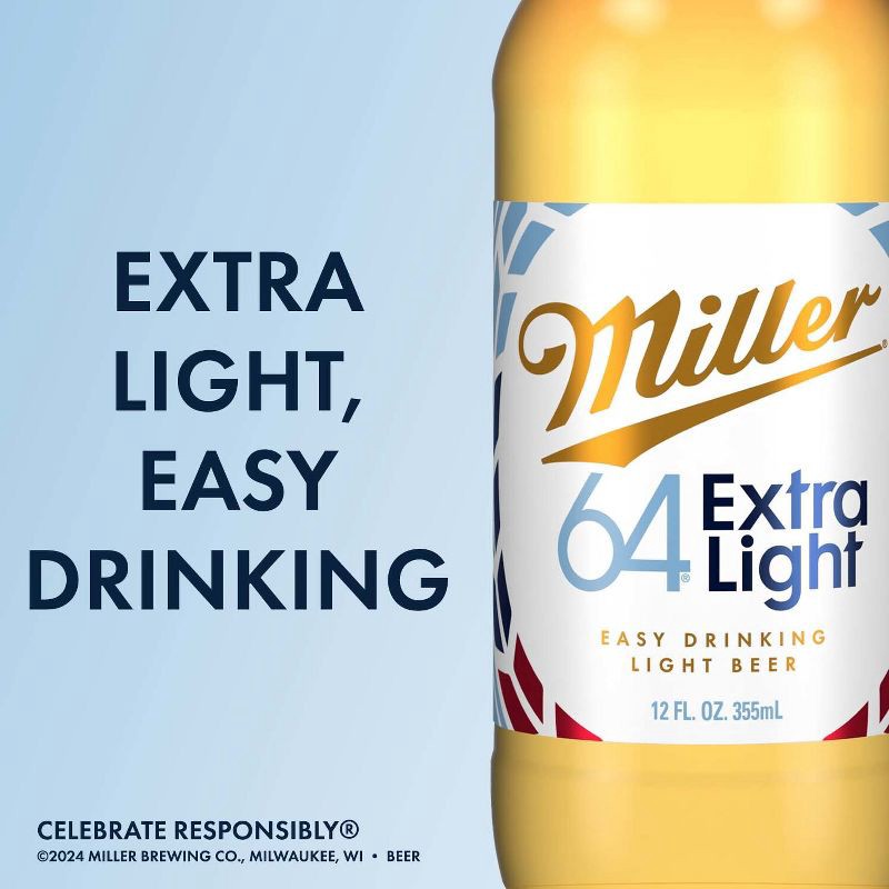 slide 4 of 14, Miller Extra Light Beer - 12pk/12 fl oz Cans, 12 ct; 12 fl oz