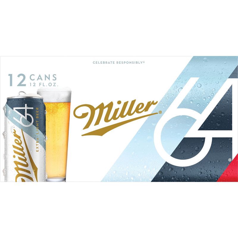 slide 3 of 14, Miller Extra Light Beer - 12pk/12 fl oz Cans, 12 ct; 12 fl oz