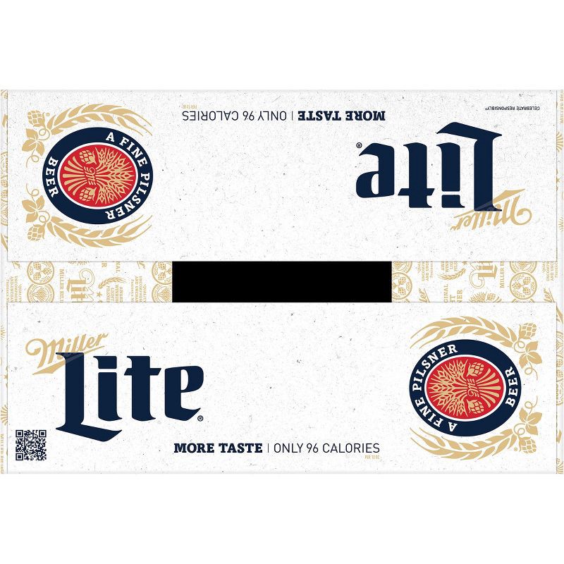 slide 8 of 9, Miller Lite Beer - 24pk/12 fl oz Bottles, 24 ct; 12 fl oz