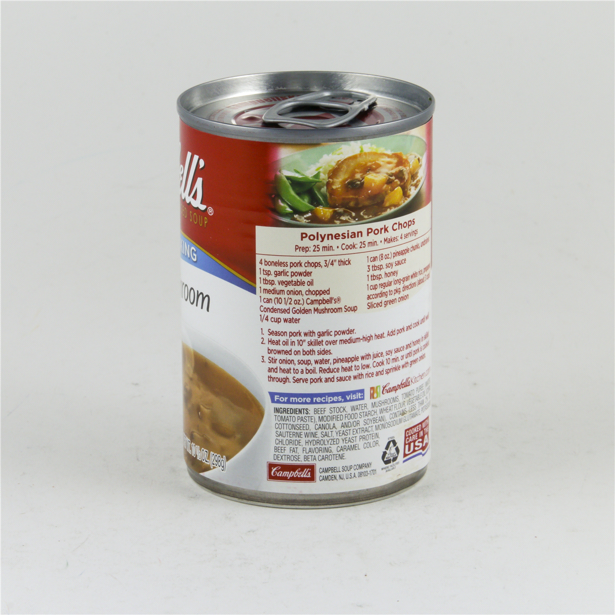 slide 3 of 8, Campbell's Condensed Golden Mushroom Soup, 10.5 oz Can, 10.5 oz