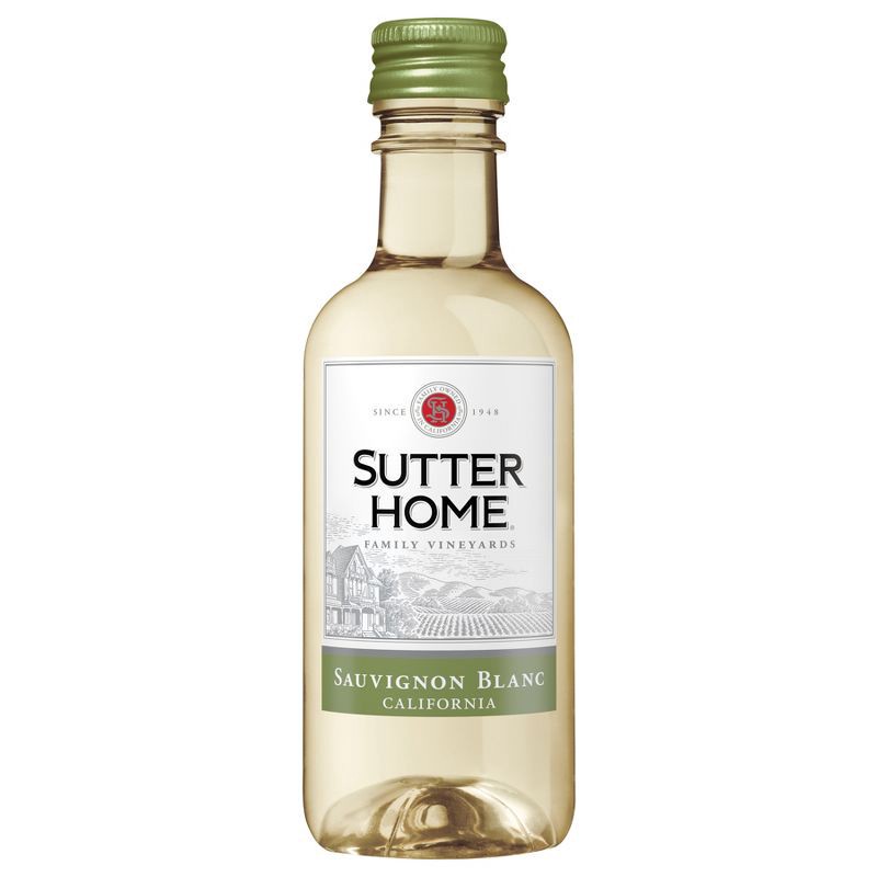 slide 2 of 7, Sutter Home Sauvignon Blanc White Wine - 4pk/187ml Bottles, 4 ct; 187 ml