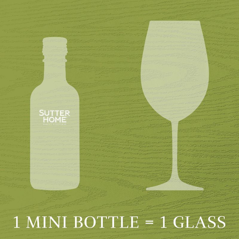 slide 7 of 7, Sutter Home Sauvignon Blanc White Wine - 4pk/187ml Bottles, 4 ct; 187 ml