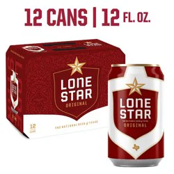 Lone Star Beer - 12pk/12 fl oz Cans