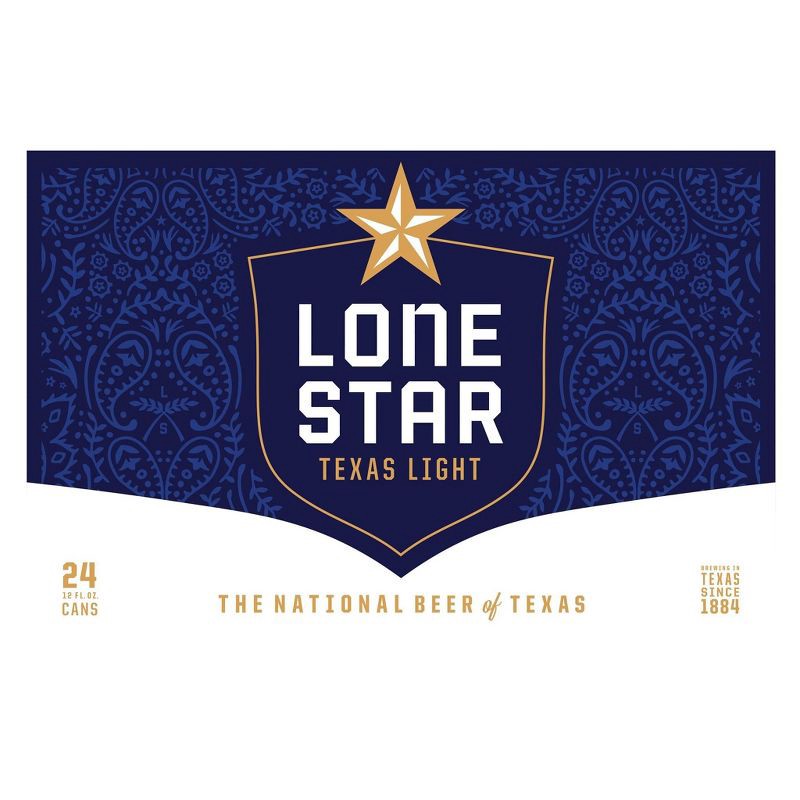 slide 5 of 5, Lone Star Light Beer - 24pk/12 fl oz Cans, 24 ct; 12 fl oz