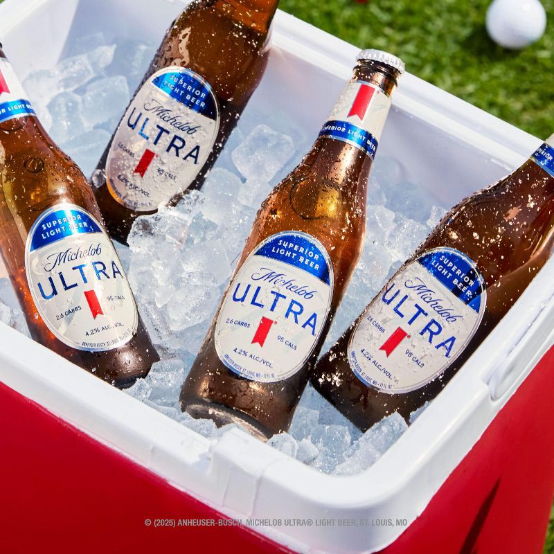 slide 4 of 11, Michelob ULTRA Superior Light American Lager Beer - 15pk/16 fl oz Bottles, 15 ct; 16 fl oz