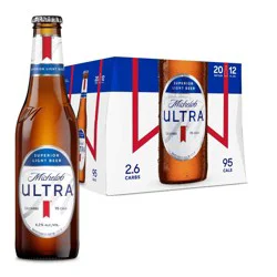Michelob ULTRA Superior Light American Lager Beer - 15pk/16 fl oz Bottles