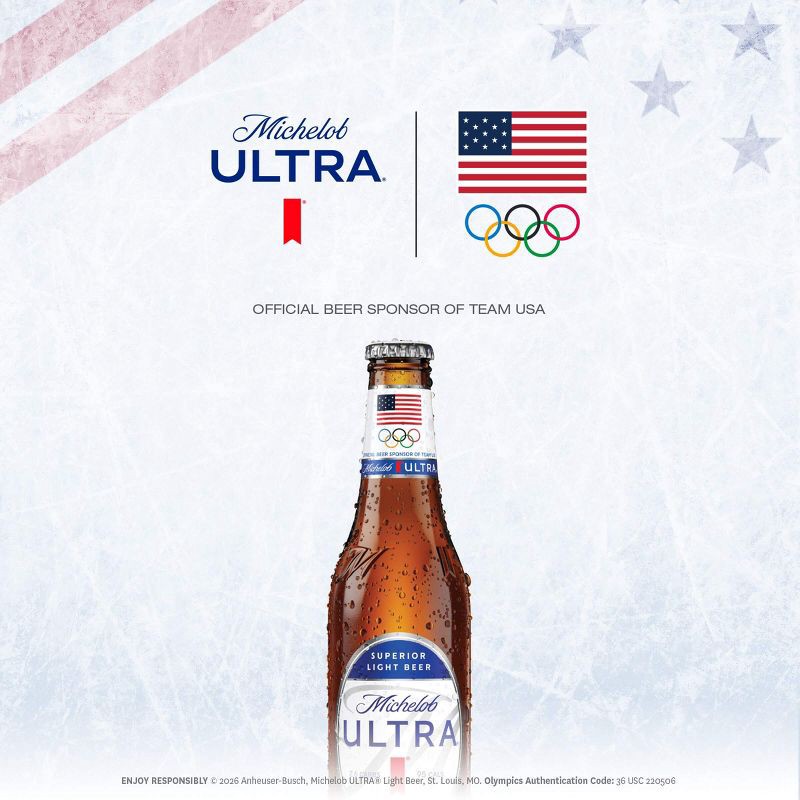 slide 3 of 11, Michelob ULTRA Superior Light American Lager Beer - 24pk/12 fl oz Bottles, 24 ct; 12 fl oz