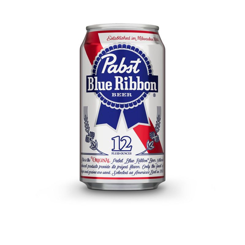 slide 6 of 9, Pabst Blue Ribbon Beer - 30pk/12 fl oz Cans, 30 ct; 12 fl oz