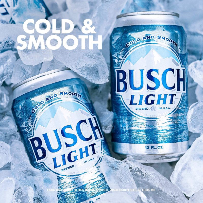 slide 3 of 8, Busch Light American Lager Beer - 18pk/12 fl oz Cans, 18 ct; 12 fl oz