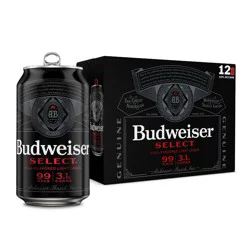 Budweiser Select Full-Flavored Light Lager Beer - 12pk/12 fl oz Cans