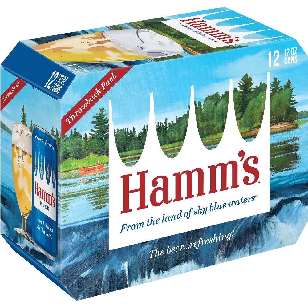 slide 2 of 5, Hamm's Premium Beer - 12pk/12 fl oz Cans, 12 ct, 12 fl oz