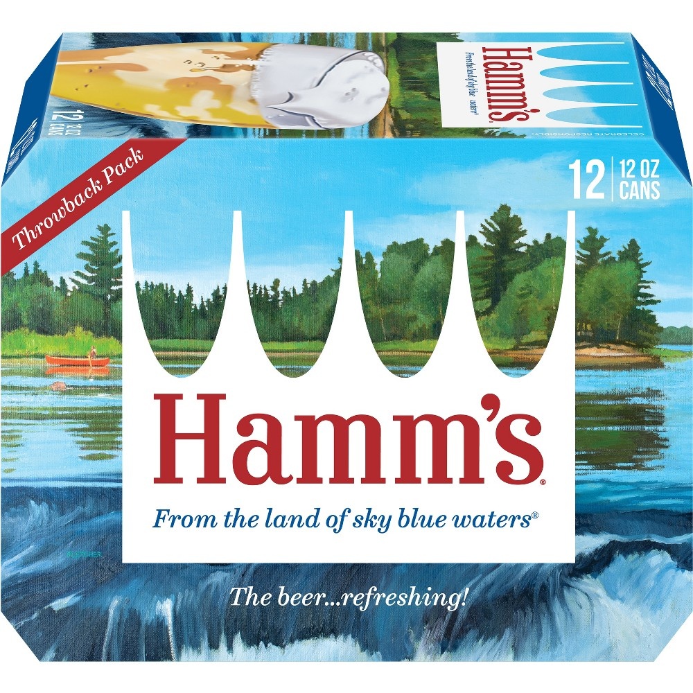 slide 3 of 5, Hamm's Premium Beer - 12pk/12 fl oz Cans, 12 ct, 12 fl oz