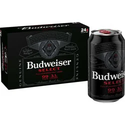 Budweiser Select Beer - 24pk/12 fl oz Cans
