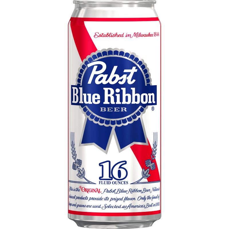 slide 2 of 7, Pabst Blue Ribbon Beer - 6pk/16 fl oz Cans, 6 ct; 16 fl oz
