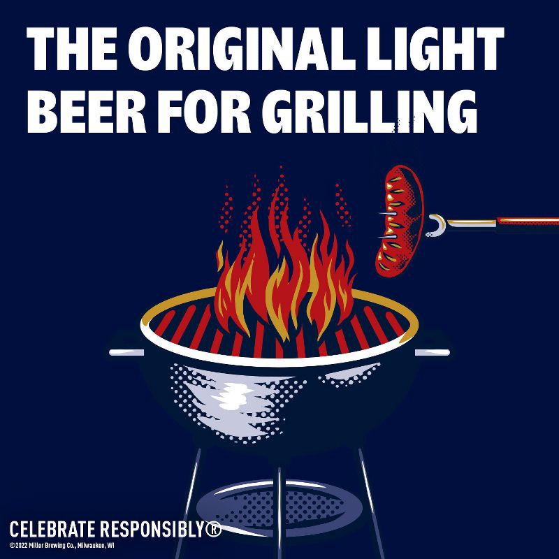 slide 6 of 7, Miller Lite Beer - 24 fl oz Can, 24 fl oz