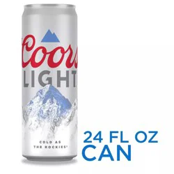 Coors Light Beer - 24 fl oz Can