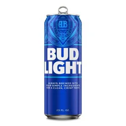Bud Light American Lager Beer - 25 fl oz Can