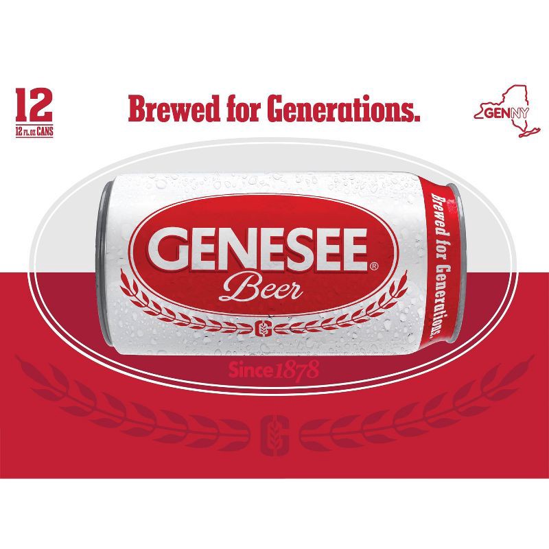 slide 2 of 3, Genesee Brewing Company Genesee Beer - 12pk/12 fl oz Cans, 12 ct; 12 fl oz