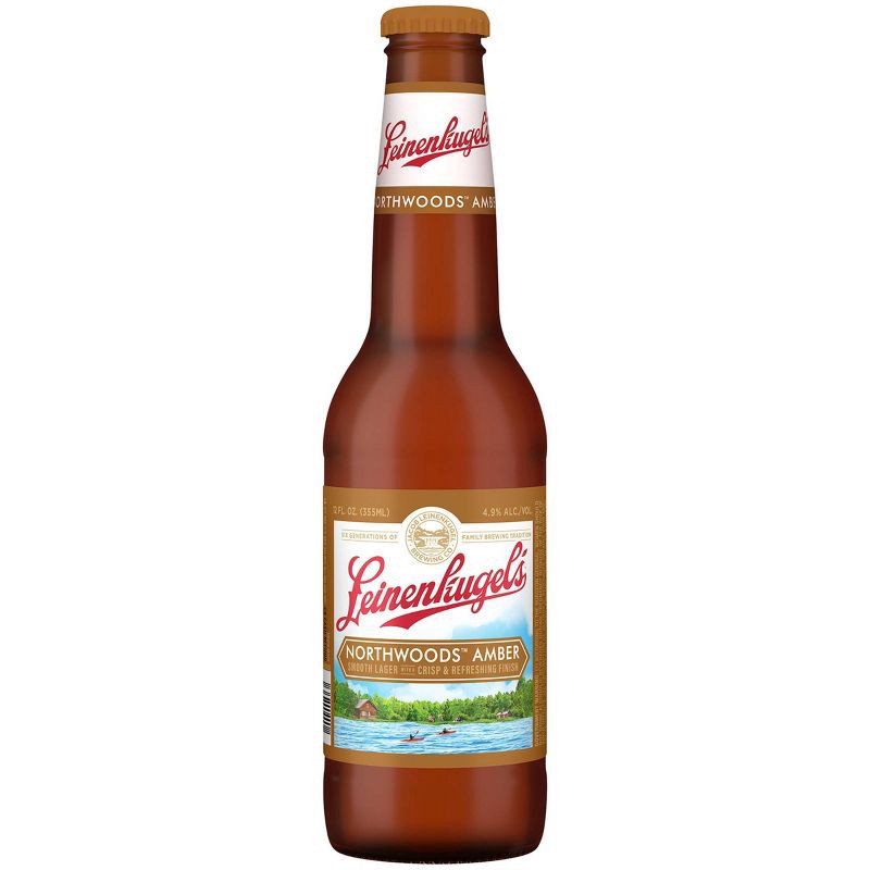 slide 4 of 4, Leinenkugel's Leinenkugel Northwoods Lager Beer - 6pk/12 fl oz Cans, 6 ct; 12 fl oz