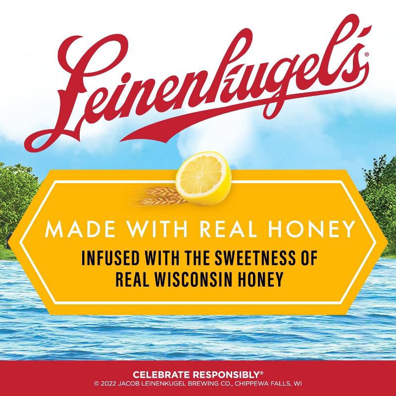 slide 5 of 9, Leinenkugel's Honey Weiss Beer - 12pk/12 fl oz Bottles, 12 ct; 12 fl oz