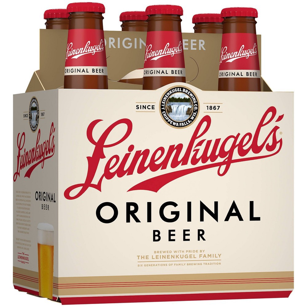 slide 2 of 4, Leinenkugel's Original Ale Beer - 6pk/12 fl oz Bottles, 6 ct; 12 fl oz