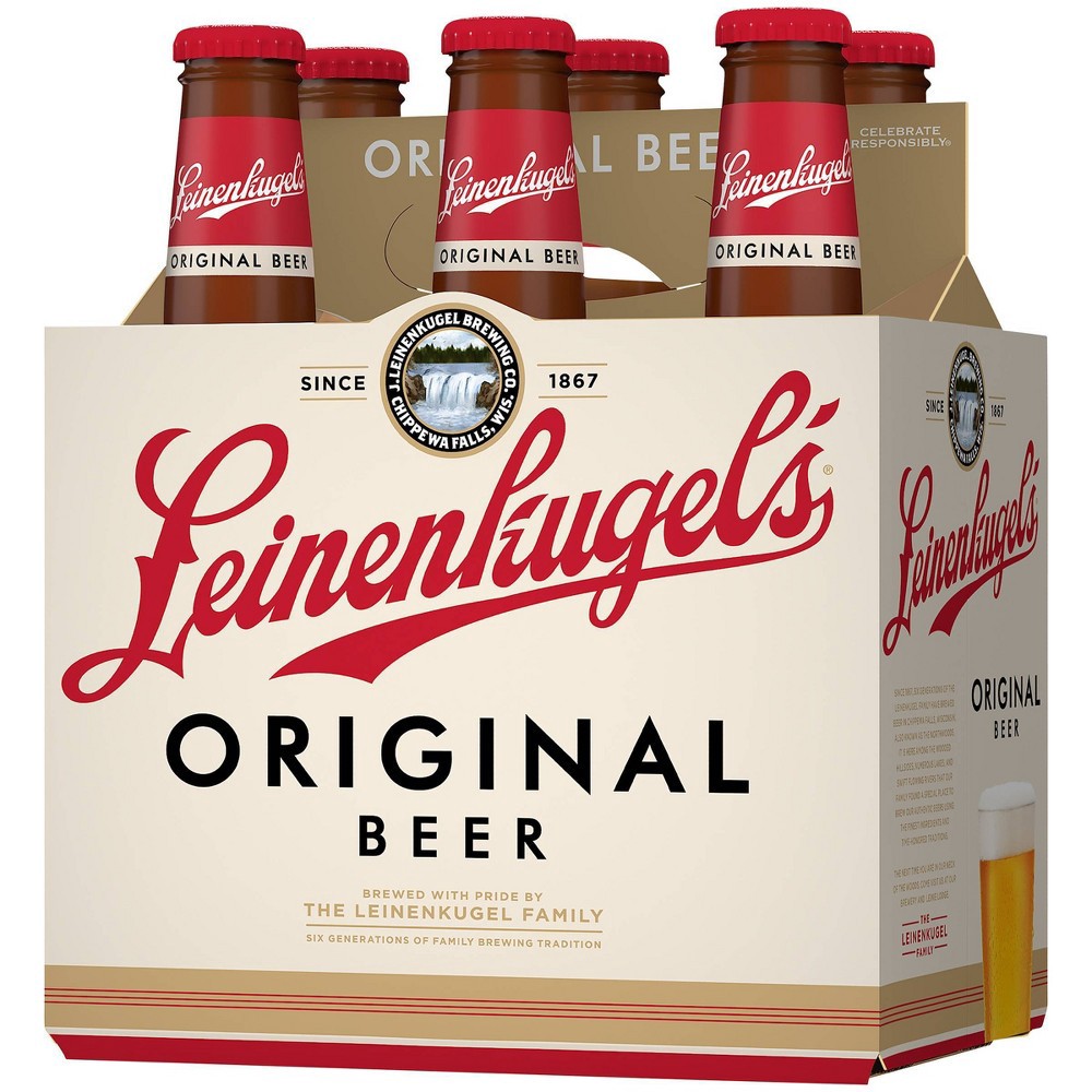 slide 3 of 4, Leinenkugel's Original Ale Beer - 6pk/12 fl oz Bottles, 6 ct; 12 fl oz