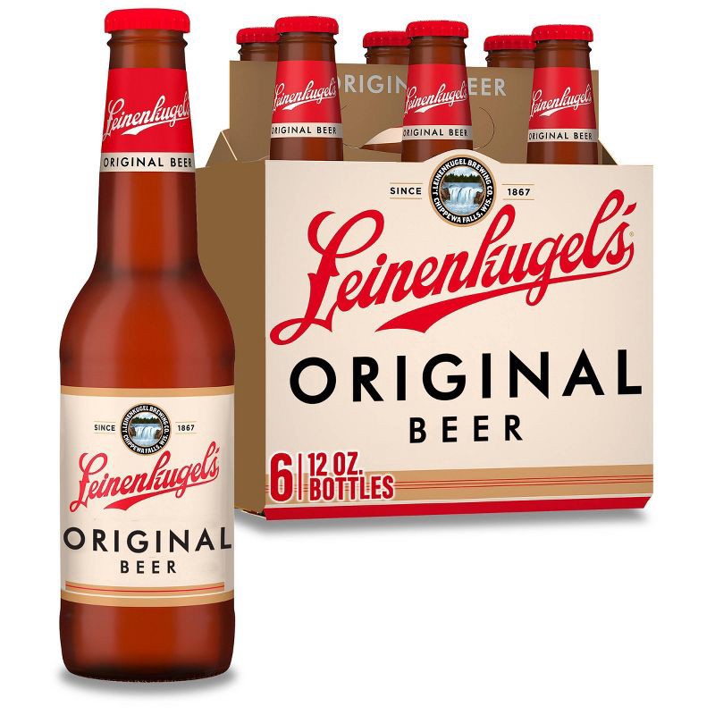 slide 1 of 4, Leinenkugel's Original Ale Beer - 6pk/12 fl oz Bottles, 6 ct; 12 fl oz