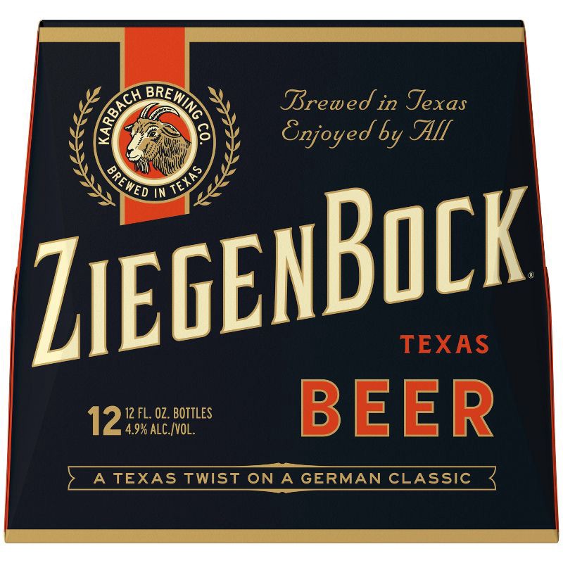 slide 3 of 10, ZiegenBock Texas Amber Beer - 12pk/12 fl oz Bottles, 12 ct; 12 fl oz