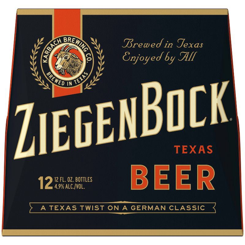 slide 2 of 10, ZiegenBock Texas Amber Beer - 12pk/12 fl oz Bottles, 12 ct; 12 fl oz