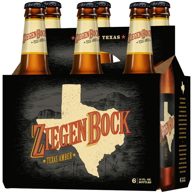 slide 2 of 6, ZiegenBock Texas Amber Beer - 6pk/12 fl oz Bottles, 6 ct; 12 fl oz